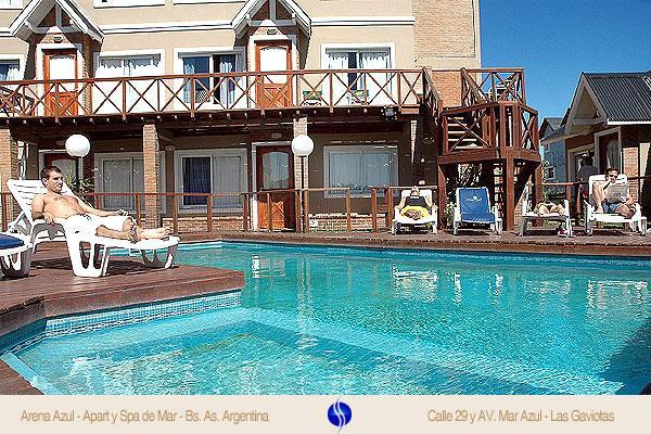 Arena Azul Apart & Spa De Mar Las Gaviotas Luaran gambar